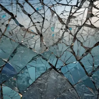 wallpaper broken glass