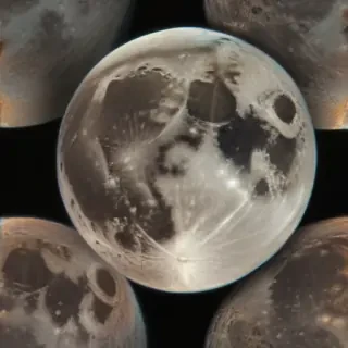 vintage moon