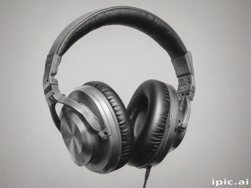 headphones drawing