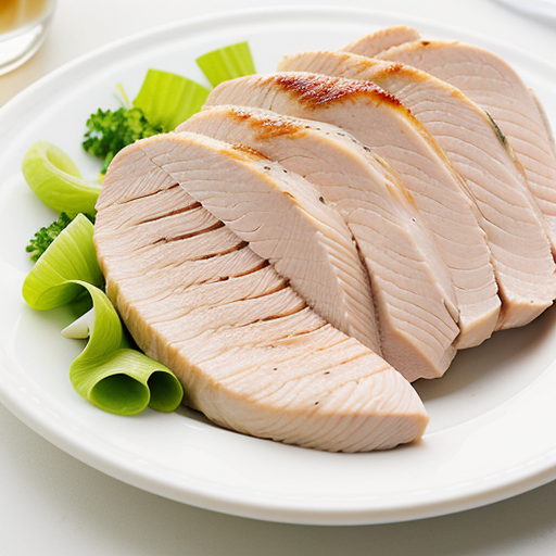 calories in thin sliced chicken breast