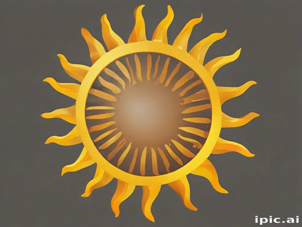 sun clipart transparent background
