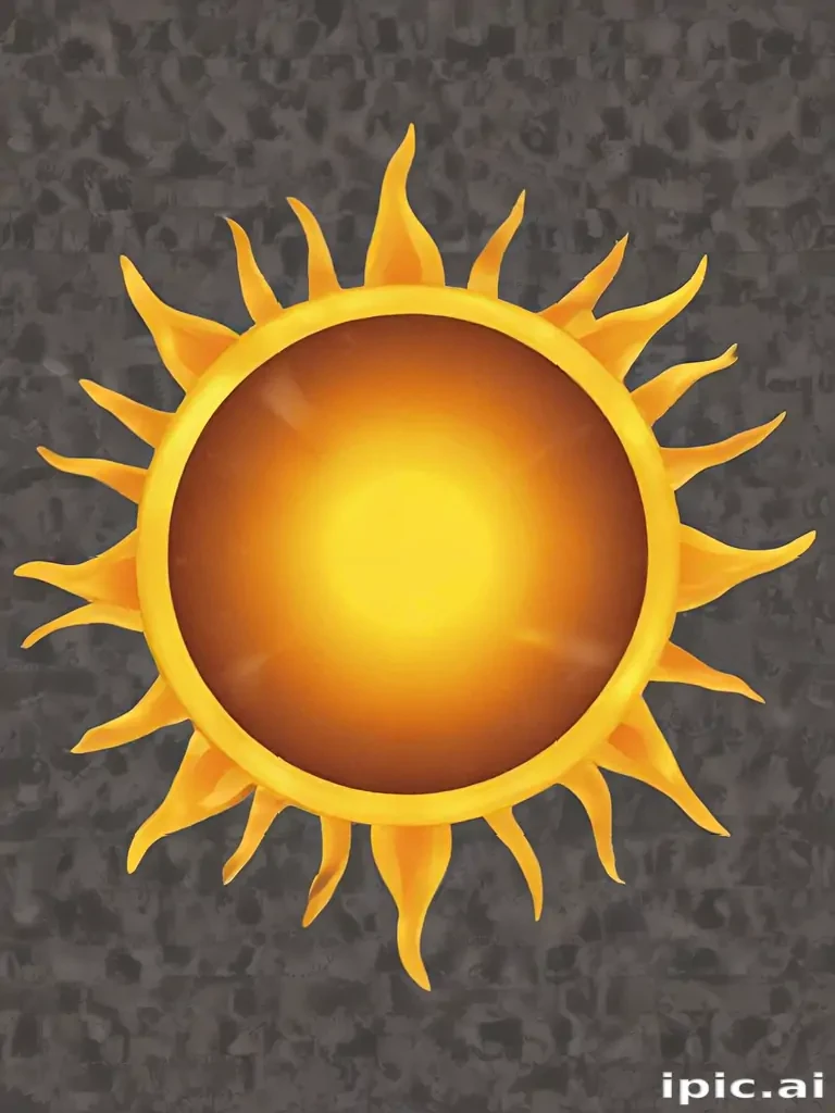 sun clipart transparent