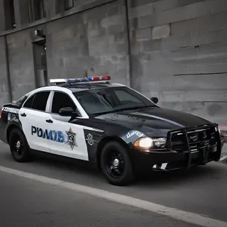 police car wallpaper