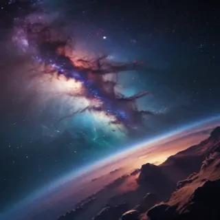 space background iphone