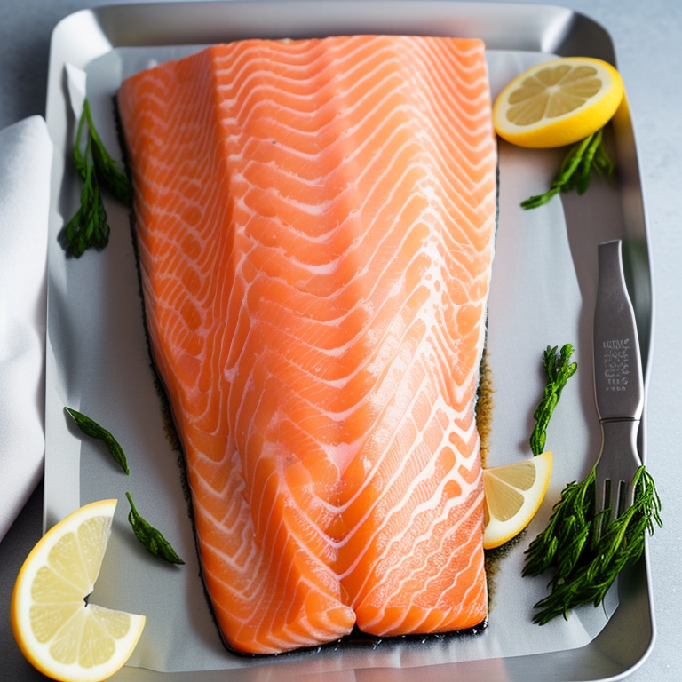 air fry frozen salmon fillet