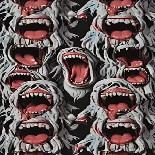 screaming background