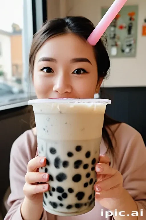boba tea cute