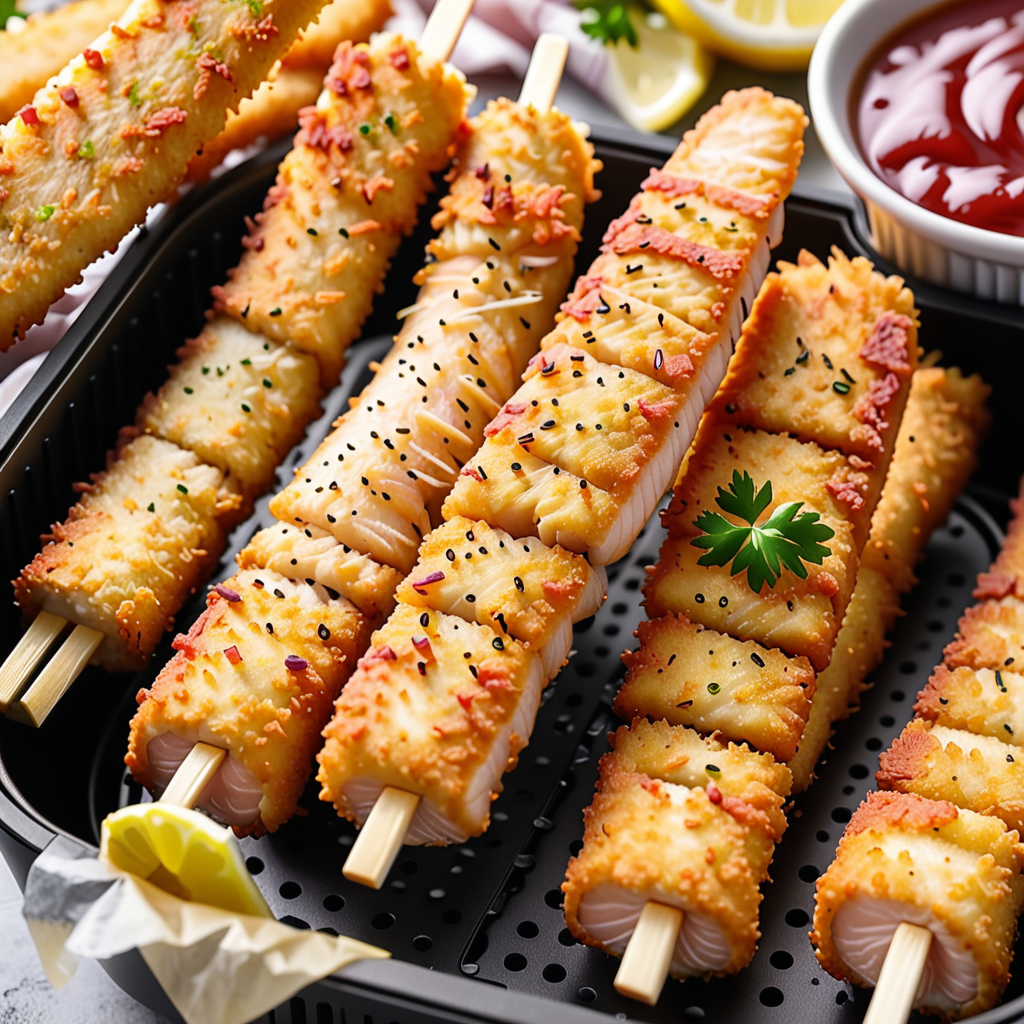how long to cook frozen fish sticks in air fryer