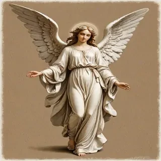 clipart of angels with wings