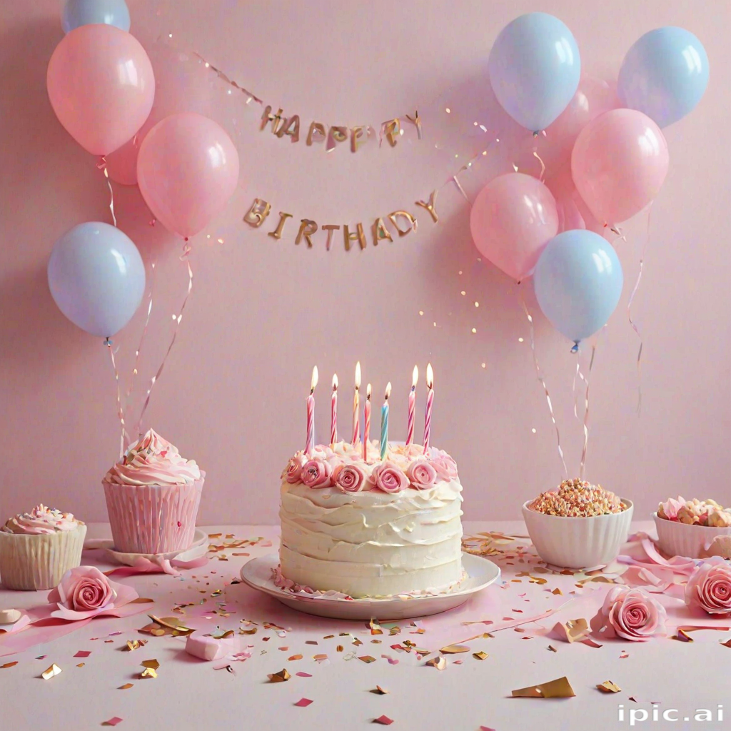 aesthetic birthday wallpaper