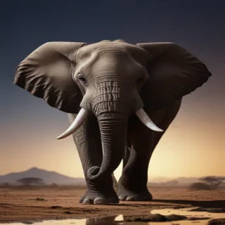 elephant silhouette