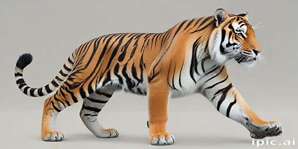 transparent tiger
