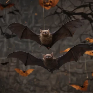 images of halloween bats