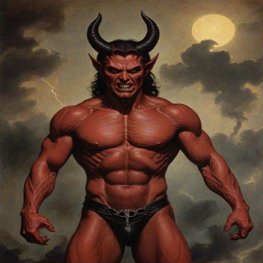 photo of satan