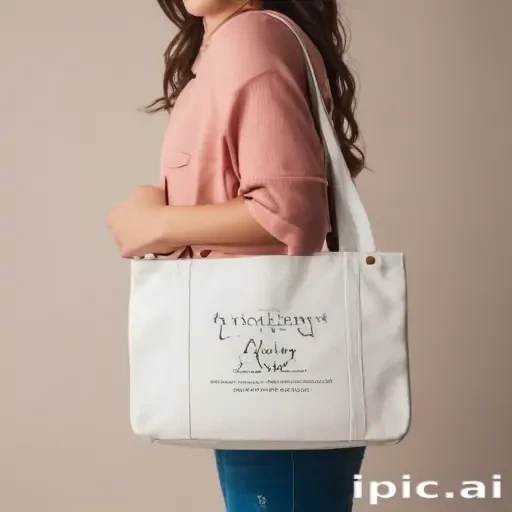canvas bag mockup