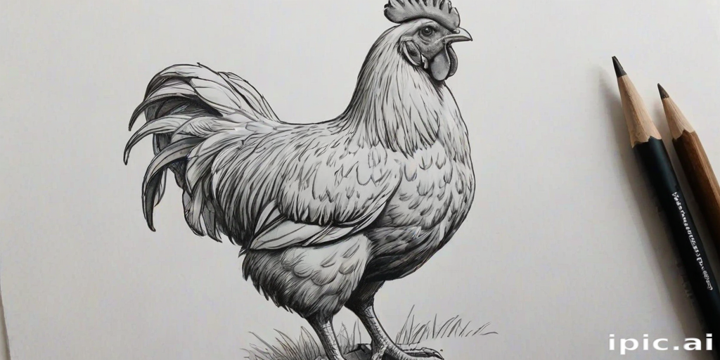 chicken drawing