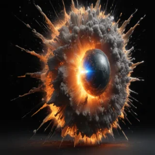 explosion transparent background