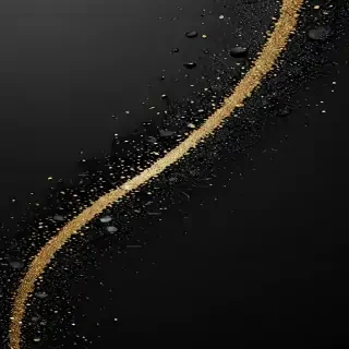 black background with glitter