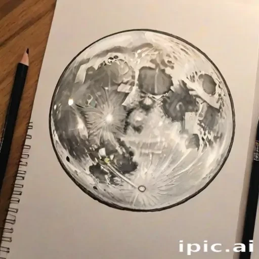 moon sketch
