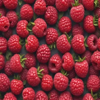 cartoon raspberry