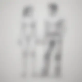 couple drawing poses