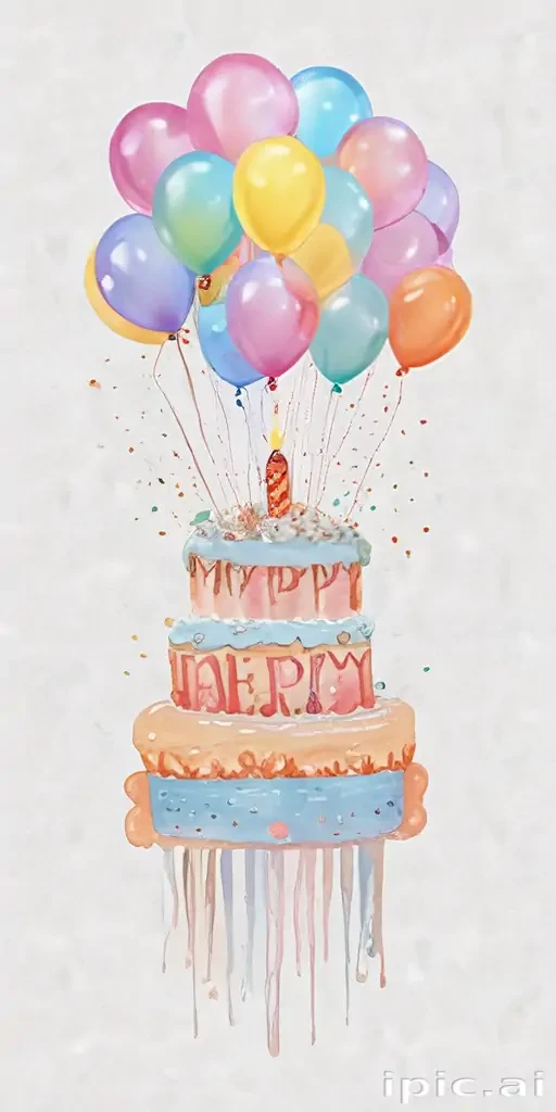 happy birthday transparent