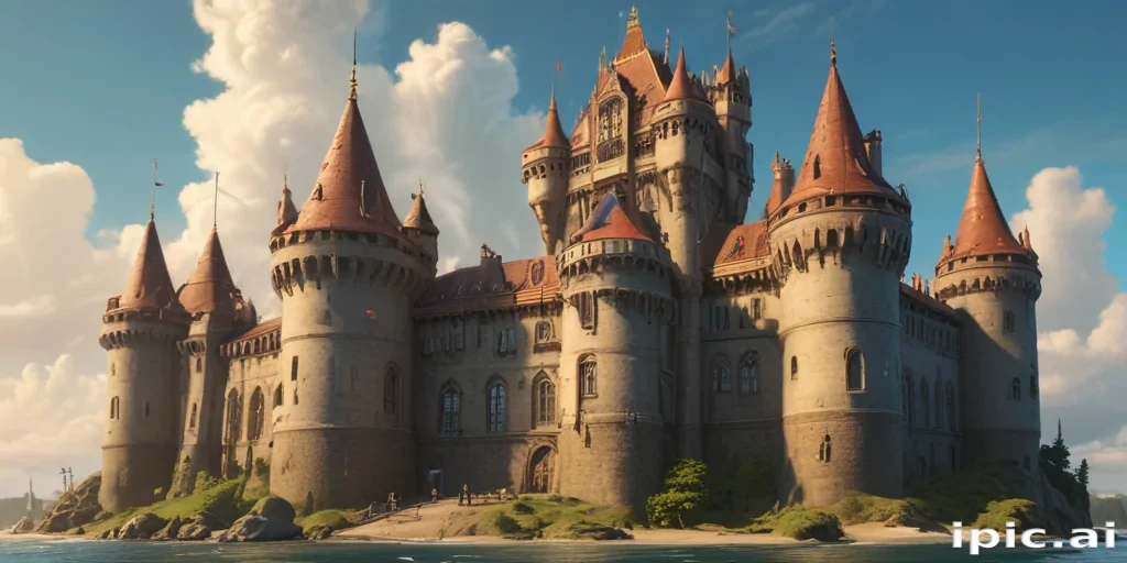 cartoon castel
