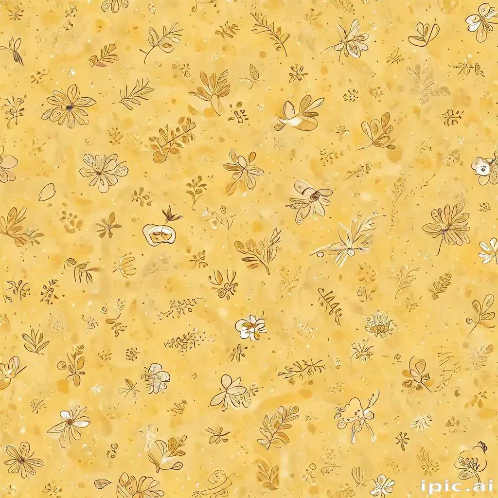 cute yellow background