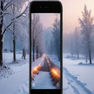 winter phone wallpaper