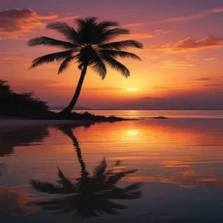aesthetic wallpaper sunset