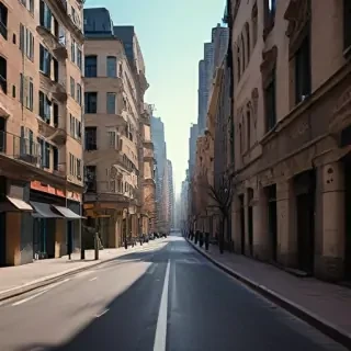 city street background