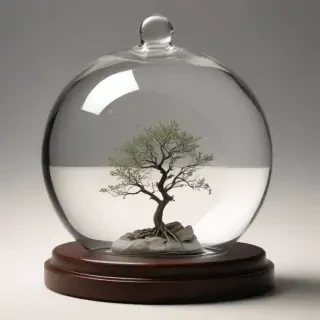transparent bomb