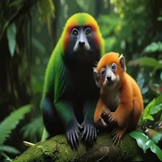rainforest animals