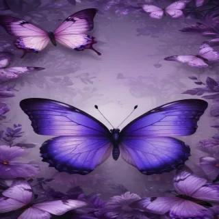 purple butterfly wallpaper aesthetic