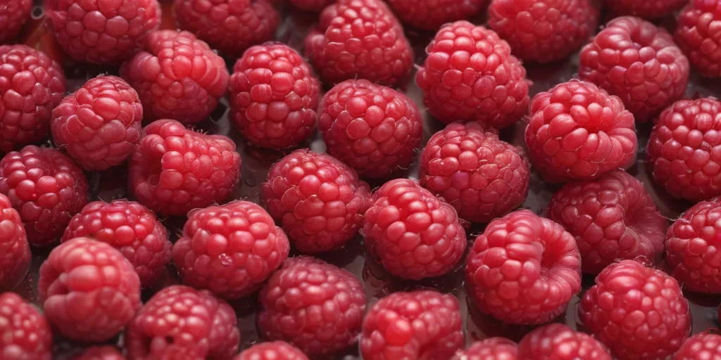 cartoon raspberry