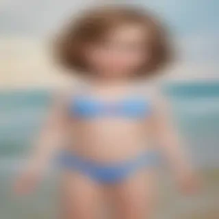 ai art little girl bikini