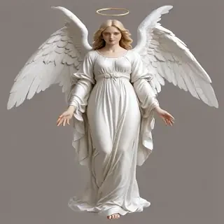 clipart of angels with wings