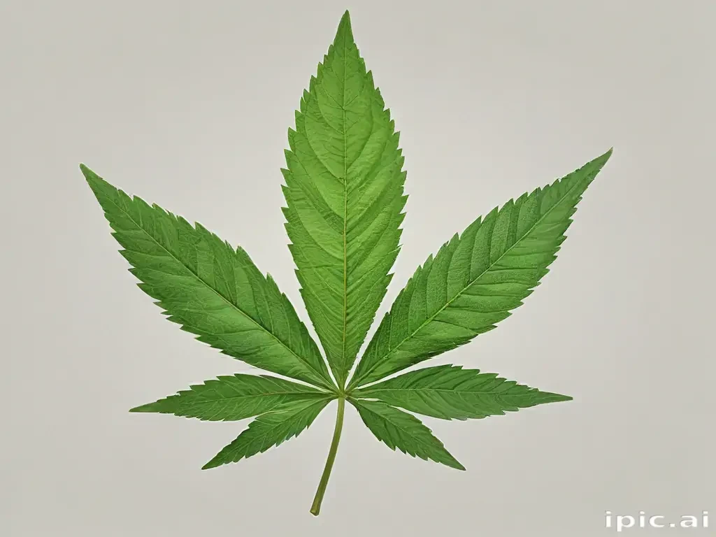 weed leaf png