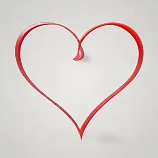 outline heart png