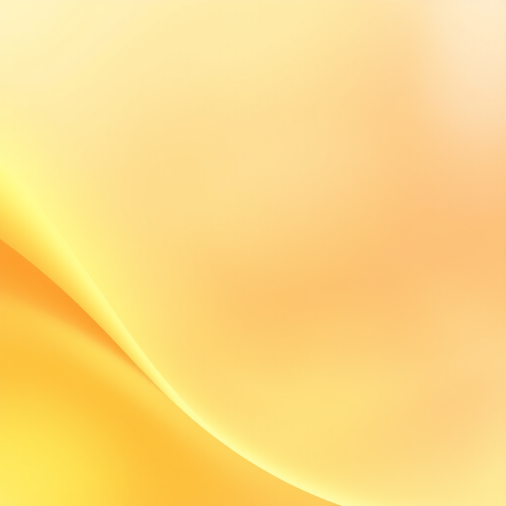 create an abstract background with soft gradients of yellow and orange, featuring smooth transitions and a warm, glowing effect