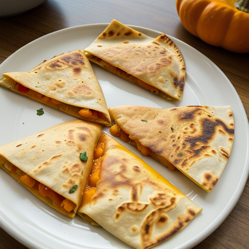 quesadillas de flor de calabaza