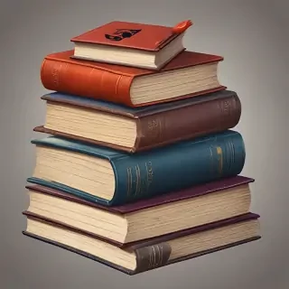 stacked books clip art