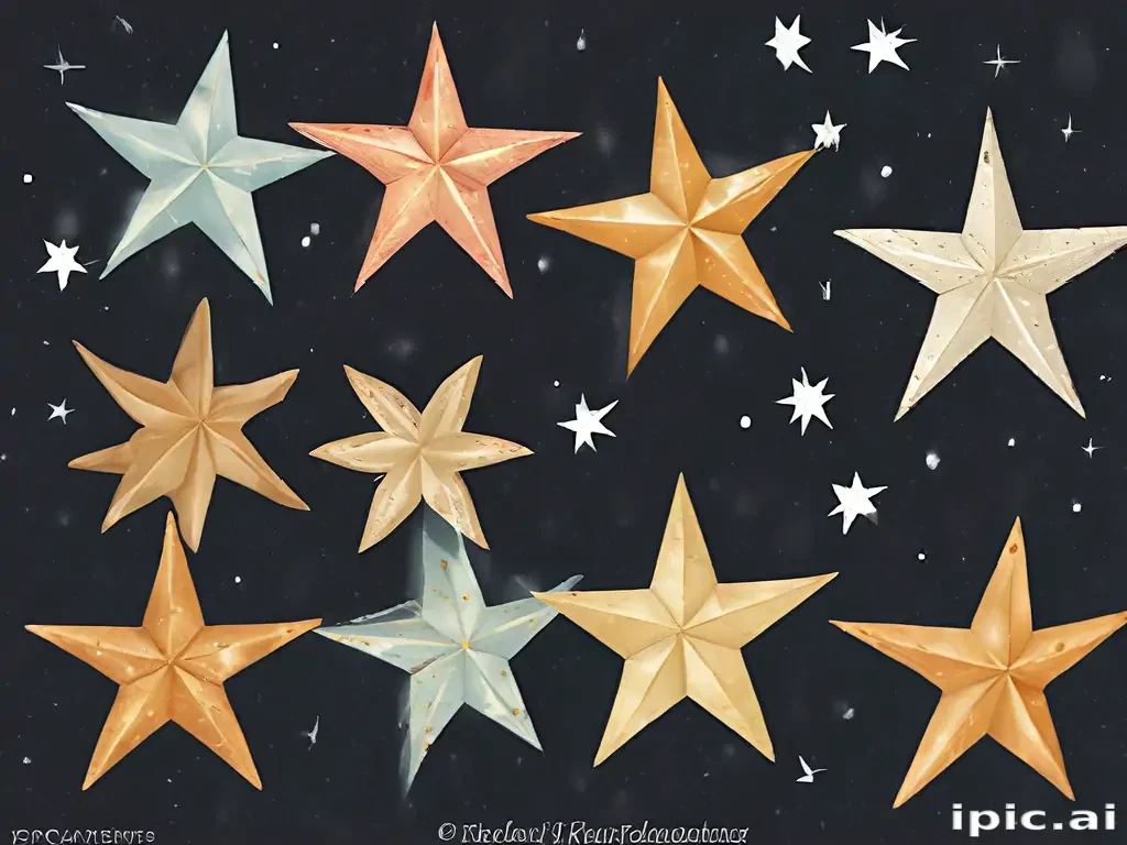 christmas stars clip art