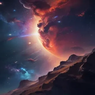 space background phone