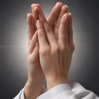 praying hand png