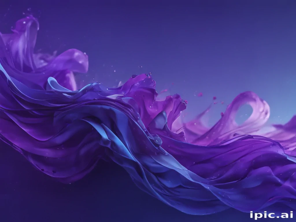 blue purple background
