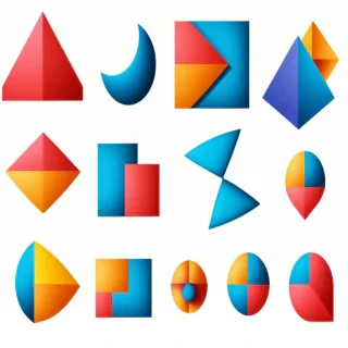 background shapes