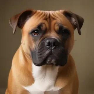 staffy bull bullmastiff