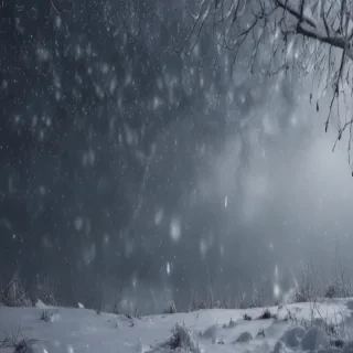 falling snow png