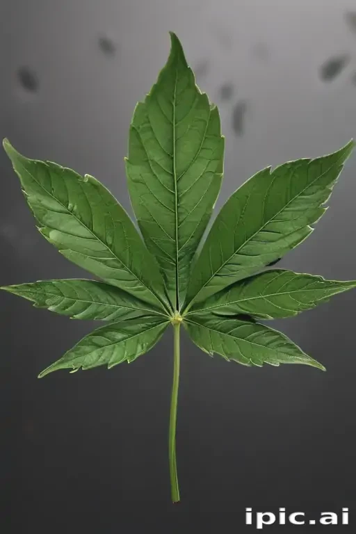 weed leaf png